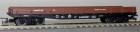 3651 Peresvet 4-axle Flat car